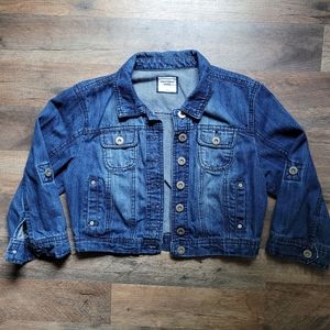 Highway Jeans Jean Jacket Size Large Dark Wash
